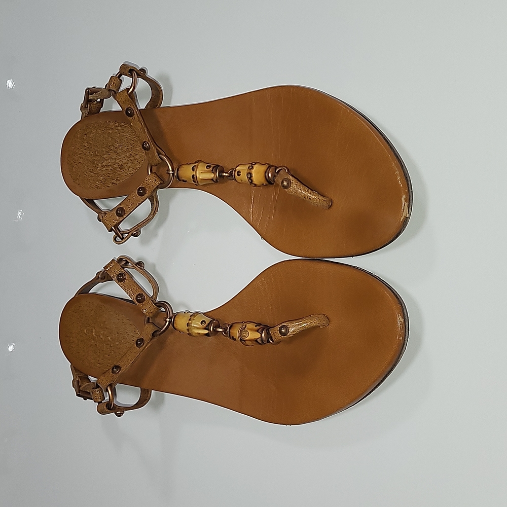 GUCCI Bamboo Sandals